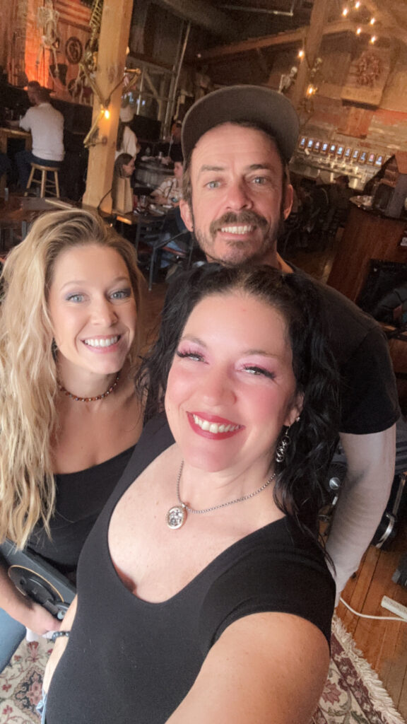 Pete Henry, Kayce Holoubek, and Courtney Dayne