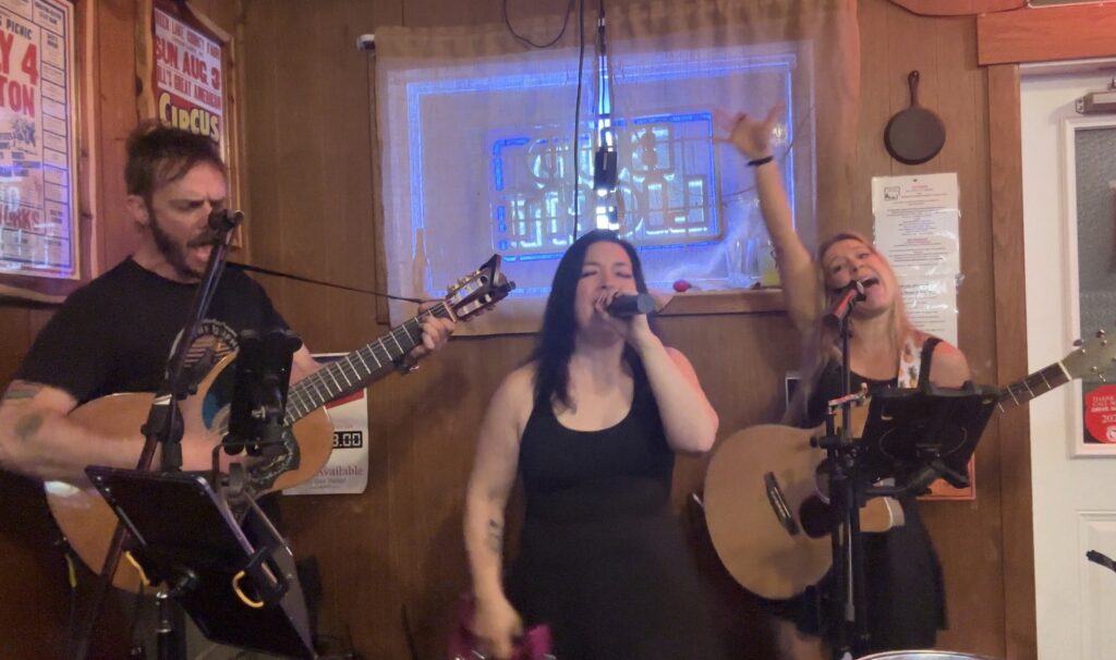 Pete Henry, Kayce Holoubek, and Courtney Dayne