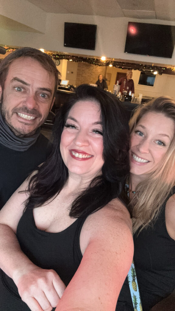 Pete Henry, Kayce Holoubek, and Courtney Dayne