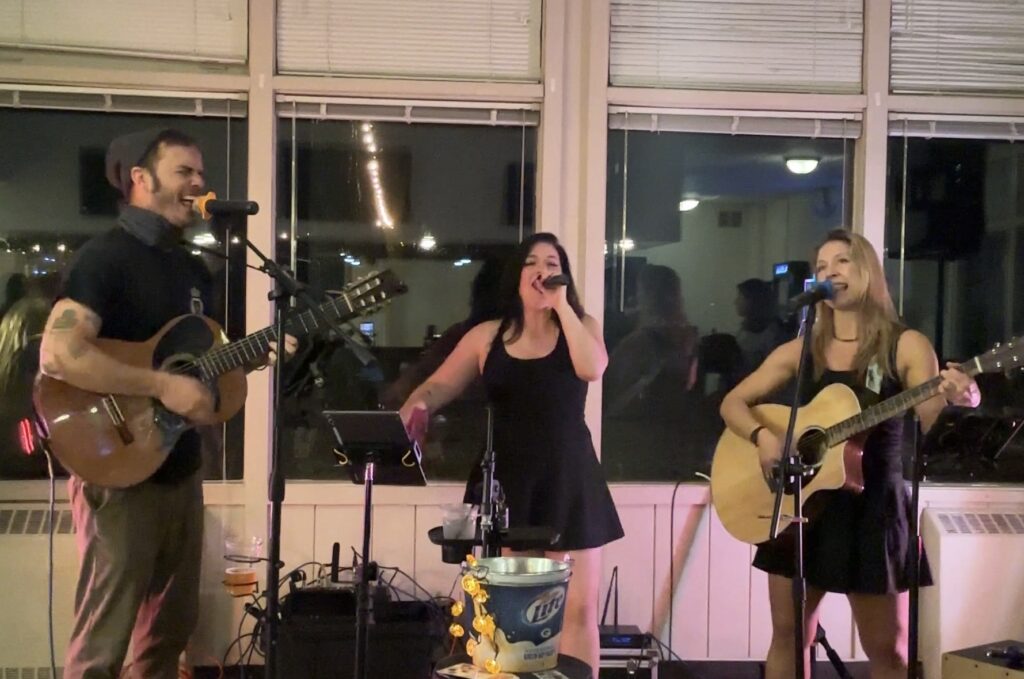 Pete Henry, Kayce Holoubek, and Courtney Dayne